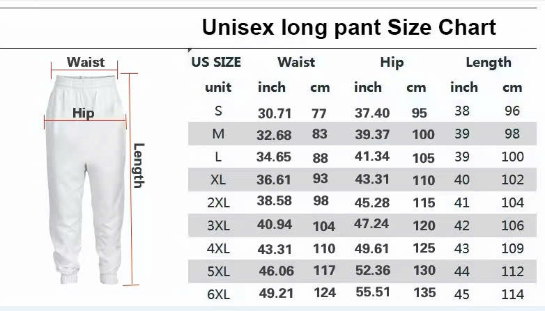 Atlanta Dream hoodie and sweatpants set size chart